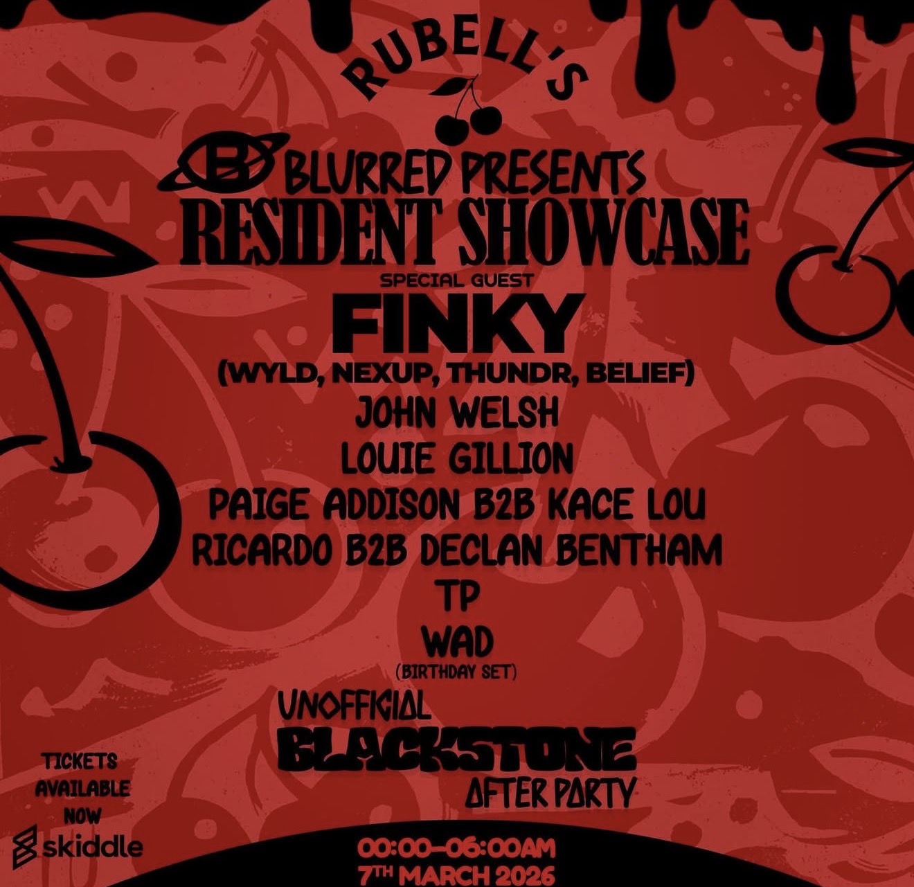 Rubell's Resident Showcase poster