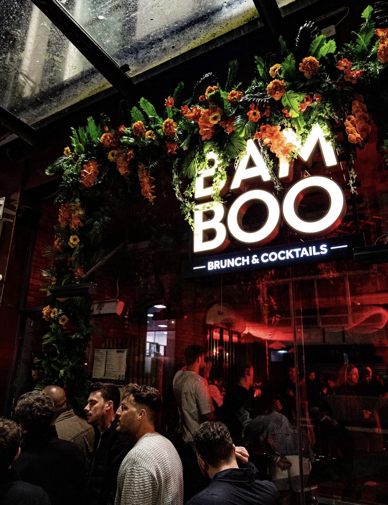 Bamboo venue entrance at a Blurred Records night